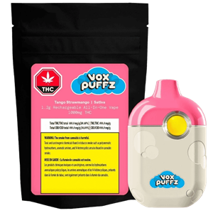 Voxpuffz - Tango Strawmango Rechargeable All-In-One Vape - 1.2G