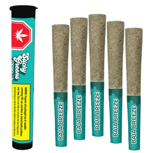 Sticky Greens - Baja Breeze Diamond Blend Infused Pre-Rolls - 2.5G