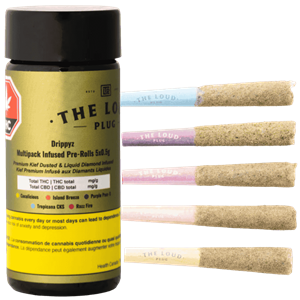 The Loud Plug - Drippyz Multipack Infused Pre-Rolls - 2.5G