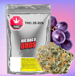 Big Bag O' Buds - Bbob Purple Cherry Punch Indica - 28G