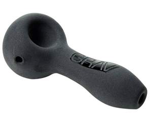 4" GRAV Sandblasted Spoon Pipe