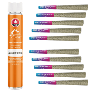 Valhalla - Dante's Inferno 10x.5g Pre Rolls - 5g