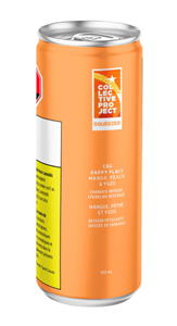 Collective Project - Cbg Happy Place Mango Peach Yuzu Drink - 355Ml