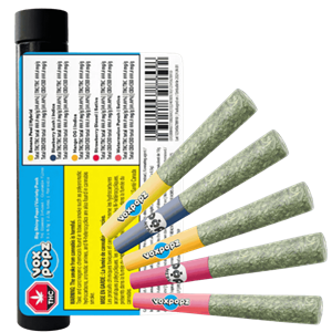 Voxpopz - Big Shiny Popz Mix Pack Diamond Infused Pre-Rolls - 2.5G