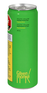 Green Monke - Tropical Citrus - 0277 - 350Ml