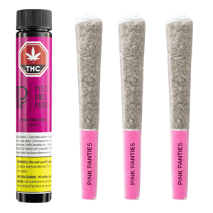 Pistol And Paris - Pink Panties Pre-Roll - Burmese Kush X Florida Kush - 3pk