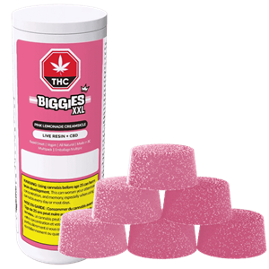 Biggies XXL - Pink Lemonade Creamsicle - 6pk Gummys