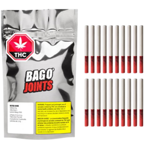 Big Bag O' Buds - Bag O' Joints Gmo Kush Indica Tube Pre-Rolls - 8G