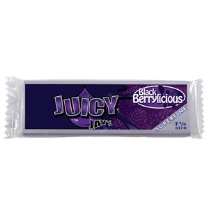 Juicy Jays Superfine Papers - Black Berrylicious