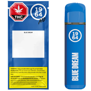 1964 - Blue Dream Cured Resin Aio Vape - 0.5G