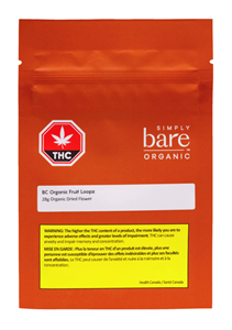 Simply Bare - Bc Organic Fruit Loopz - 28G