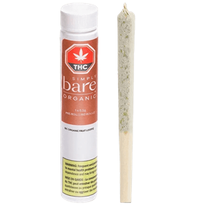 Simply Bare, BC Organic Fruit Loopz Pre Rolls, 1pk (0.5g)