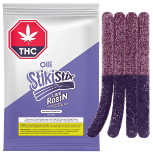 Stikistix - 100Thc Multi Live Rosin Grandaddy Blackberry Chews - 100G