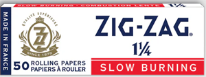 Zig Zag Papers - White 1 1/4 Papers