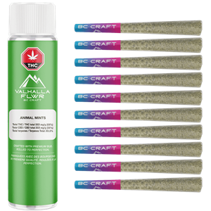 Valhalla Flwr - Animal Mints Pre-Rolls - 5G