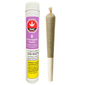 Pineapple Buds - Purple G*Shers Pre-Roll - Single 0.5G
