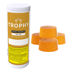 Trophy - Orange Creamsicle Cbd:Cbg Gummies - 120G