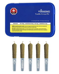 Dymond - Mini Gems - Vanilla Cream Pie - 5pk Infused Pre-Rolls