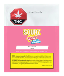 Sourz By Spinach - Fully Blasted Pink Lemonade - Single