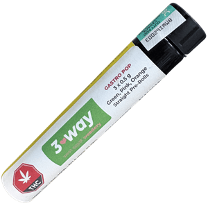 3-Way Gastro Pop PreRolls 1.5g - West Coast Weedery