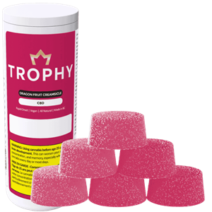 Trophy - Dragon Fruit Creamsicle Gummies - 180G