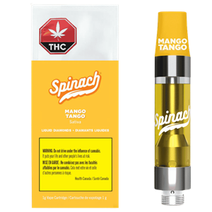 Spinach - Mango Tango Liquid Diamonds Blend 510 Vape - 1G