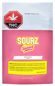 Sourz by Spinach - Pink Lemonade - 5pk