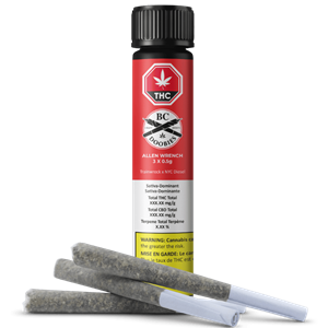 Bc Doobies - Allen Wrench Pre-Rolls - 1.5G