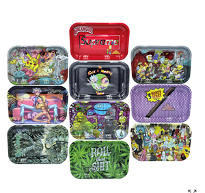 Assorted Large Rolling Trays