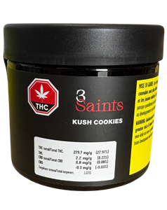 3Saints - Kush Cookies - Garlic Z - Indica 3.5G