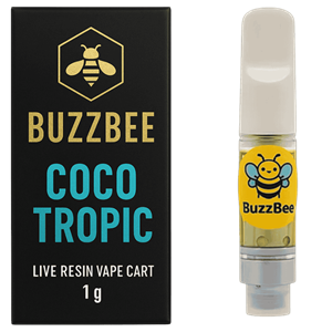 BuzzBee - Coco Tropic Live Resin - 1g Vape Cart