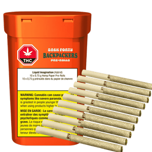 Back Forty - Backpackers Liquid Imagination Pre-Rolls Lto - 7.5G