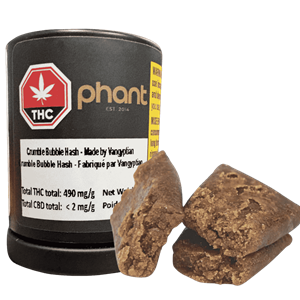 Phant - Crumble Bubble Hash - Made By Vangyptian - 2G
