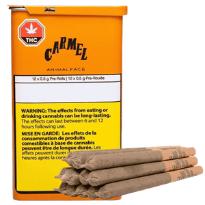 Carmel - Animal Face Pre-Rolls - 6G