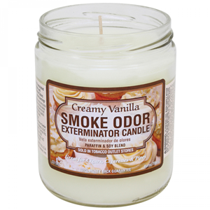 Smoke Odor Exterminator Candles - Creamy Vanilla