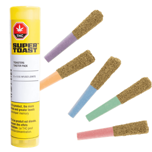 Super Toast - Toasters Taster Variety Pack Infused Pre-Rolls - 2.5G