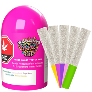 Nugz - Flavour Bomb Fruit Blast Taster Infused Pre-Rolls - 2.5G