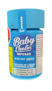 Jeeter - Baby Jeeter Infused Blue Zkz Pre-Rolls - 2.5G