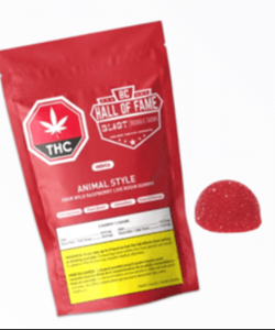 Blast - Sour Wild Raspberry Animal Style Live Rosin Gummy - 4G