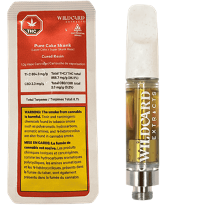 Wildcard Extracts - Pure Cake Skunk Cured Resin Vape Lto - 1G