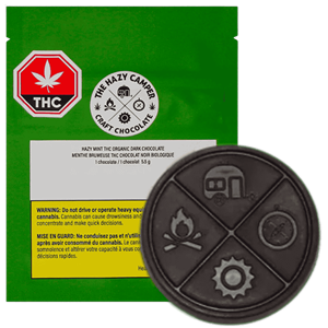 Hazy Camper - THC Mint Dark Chocolate