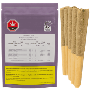 Virtue Cannabis - Charlotte'S Glue Pre-Rolls Lto - 2.5G