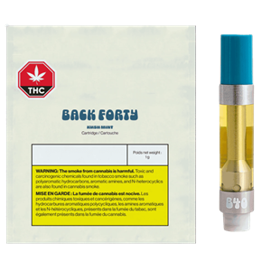 Back Forty - Kush Mint Hybrid Cartridge -  Hybrid 1G