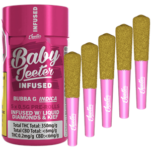 Jeeter - Baby Jeeter Bubba G Infused Pre-Rolls - 7855 - 2.5G