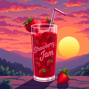 Dabble - Raspberry Lemonade - "Strawberry Jamz" - Live Rosin Beverage