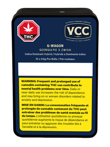 Victoria Cannabis Company - G-Wagon Pre-Rolls - 5G