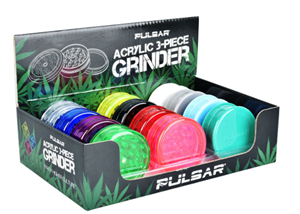Pulsar Plastic Grinder 3Pcs