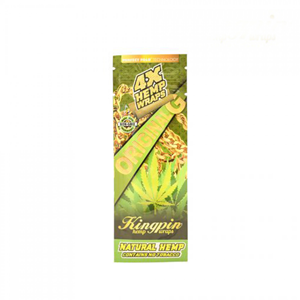 Kingpin Hemp Wraps - 4 Pack (Natural)
