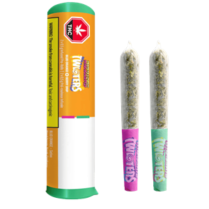 Rizzlers - Twisters-Blud Orange & Berry Drip Infused Pre-Roll - 1G
