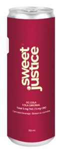 Sweet Justice  - Og Cola 5 Thc & 5 Cbg - 355Ml